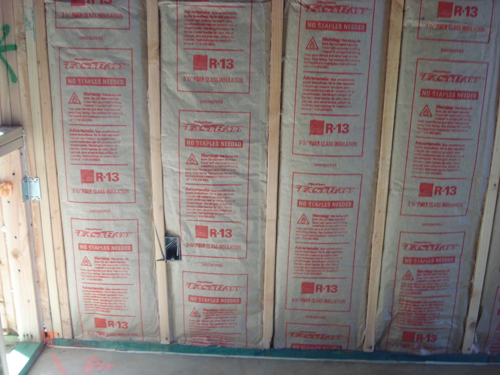 Insulation Services Lakehurst Fiberglass Batt Install Project