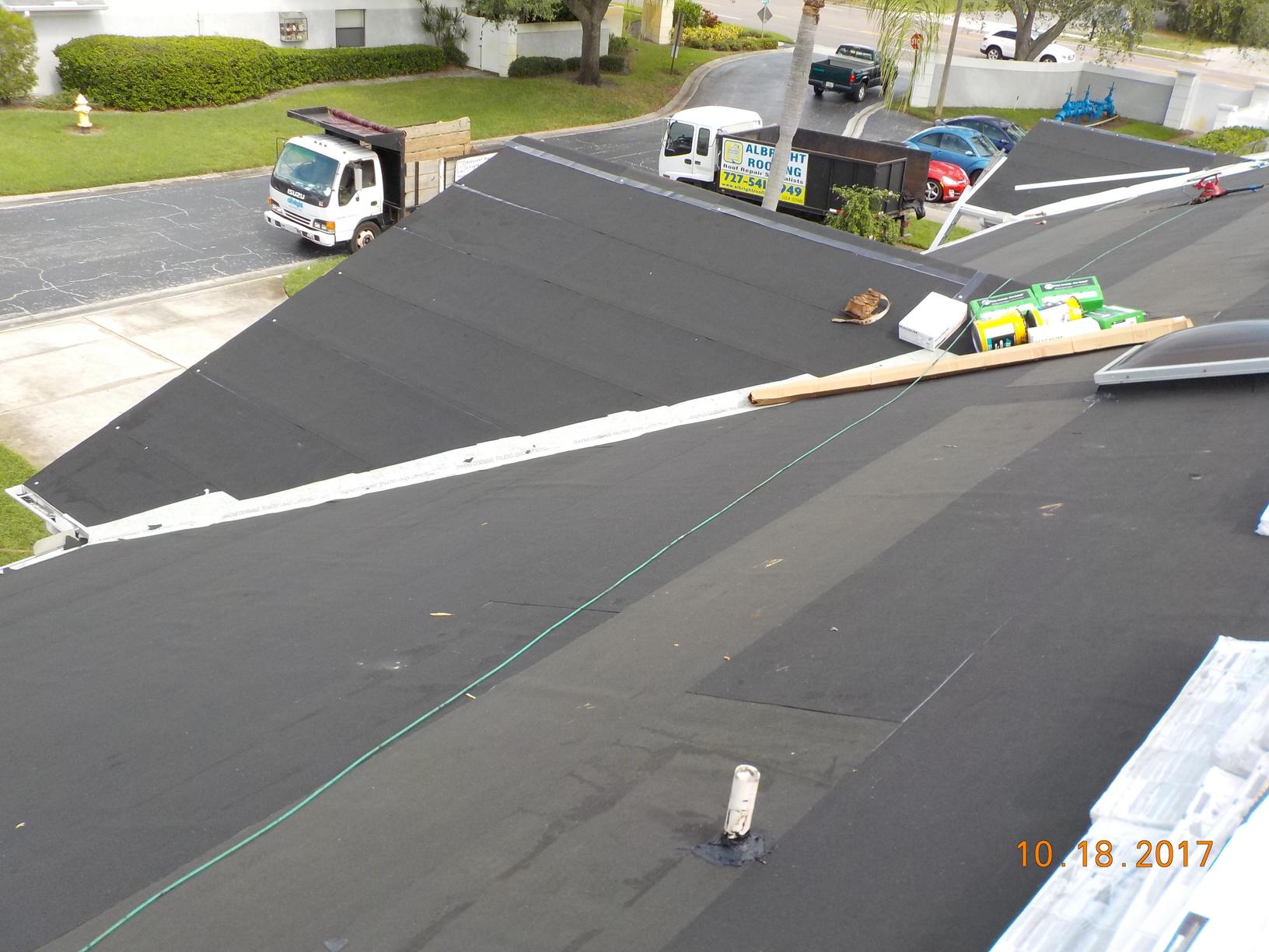 Residential Roof Replacement Phase 1 of Villas at Forest Lake Roof