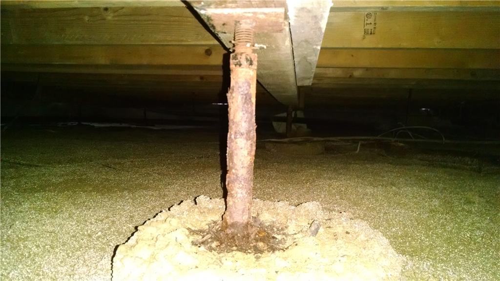 Foundation Repair CleanSpace and Smart Jacks in Vallejo, CA Failing