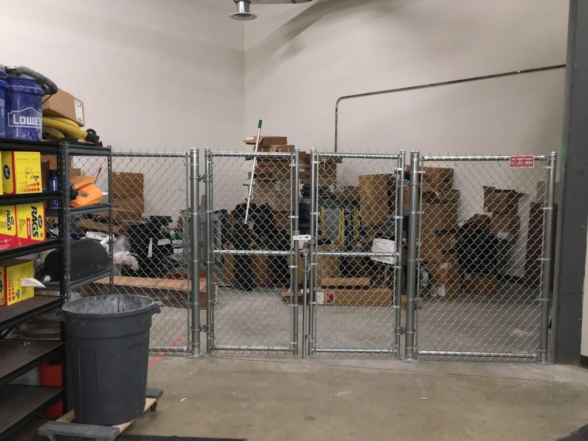 Commercial Fencing Interior Security Fencing Installation in Fairfax