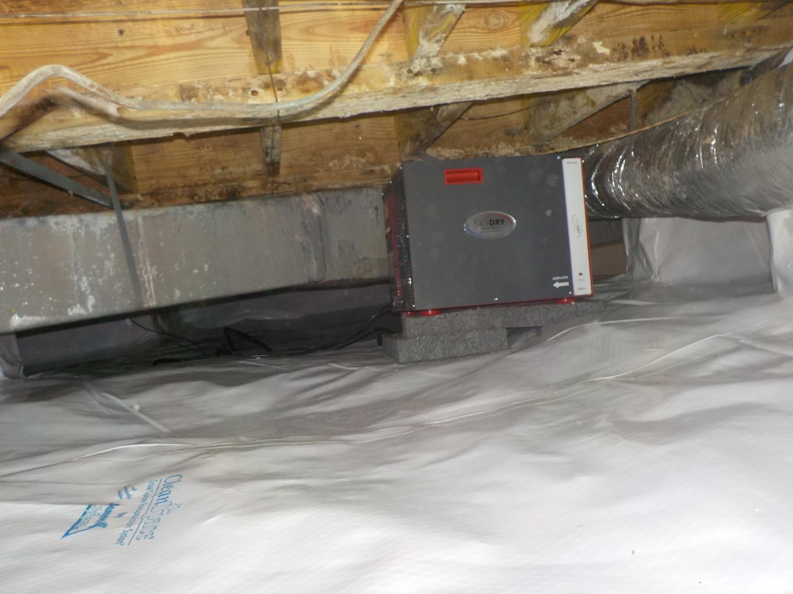 Basement Waterproofing Crawl space waterproofing in Clarksville TN