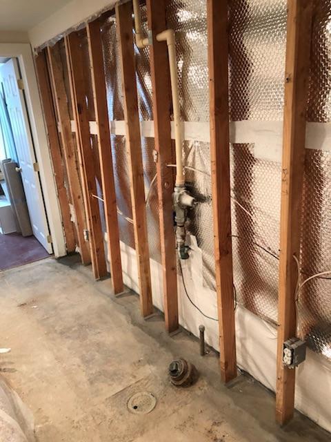 Basement Waterproofing - Thermal Dry Installed in Arch