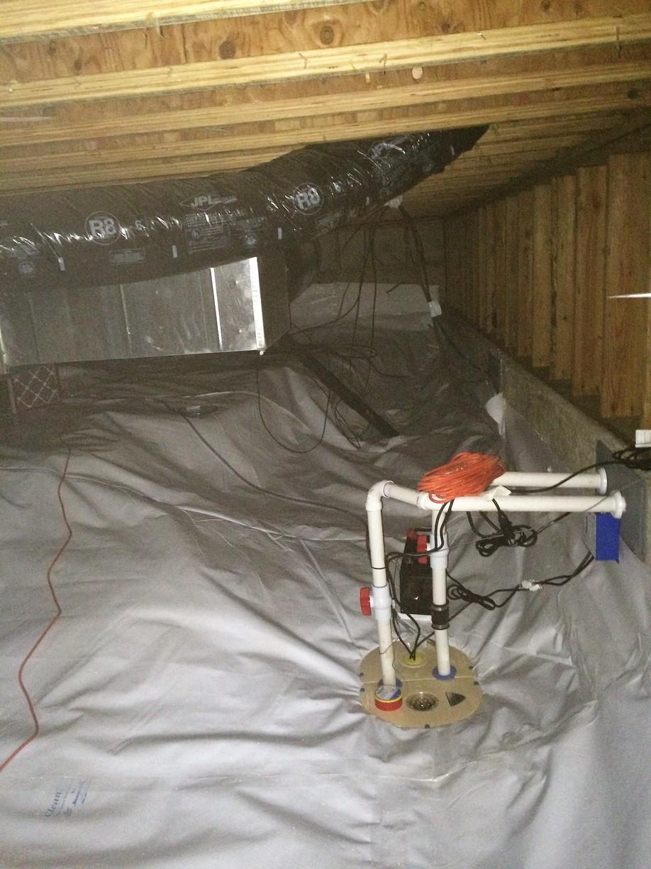 Crawl Space Repair Unfinished Crawlspace in Carlton, OR