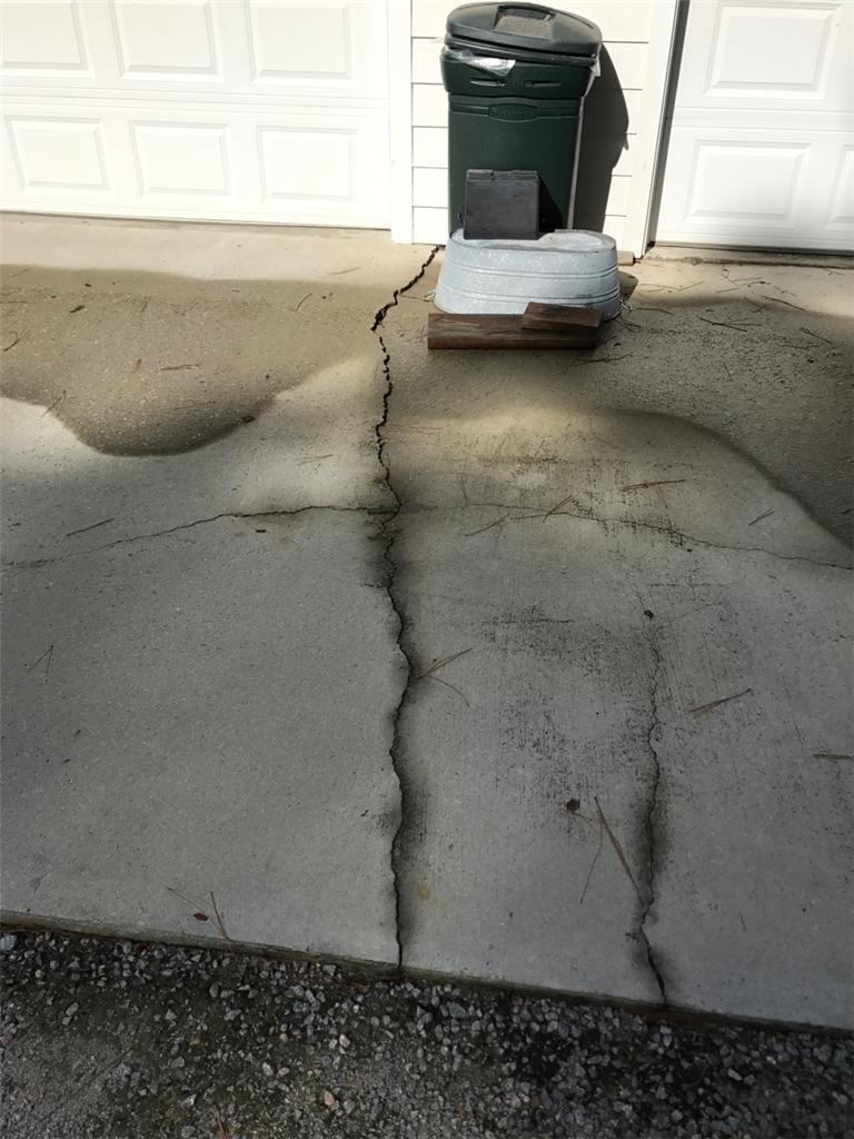 Concrete Leveling Sinking Concrete in Seabrook, SC Lifted and Leveled
