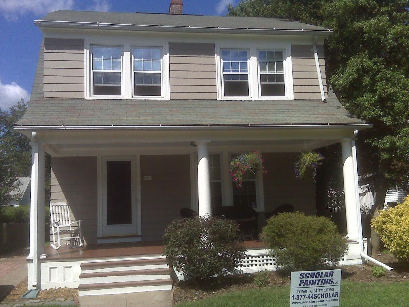 Residential Exterior Painting In Greenwich New Haven Danbury Nearby Ct Neutral Exterior Home Paint Colors