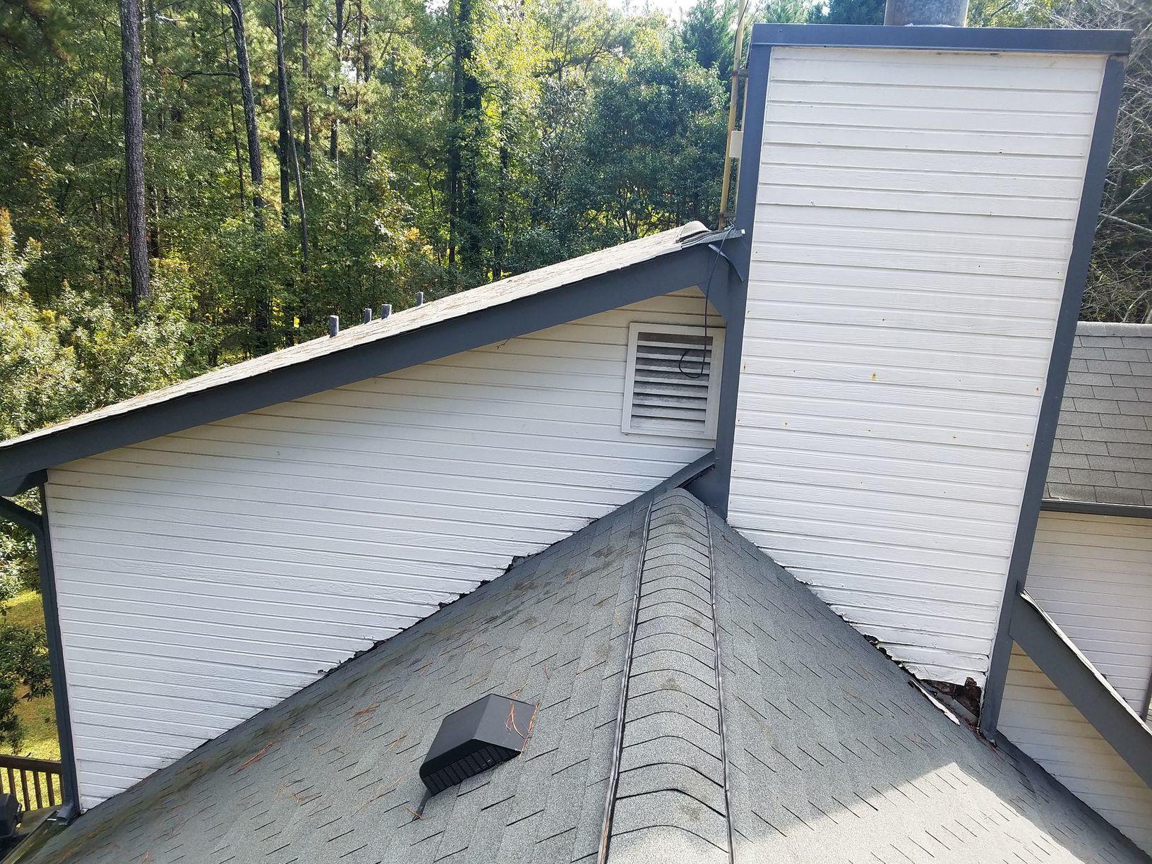 Siding Masonite Siding Repair In Mcdonough Georgia Before Siding Replacement In Mcdonough Ga