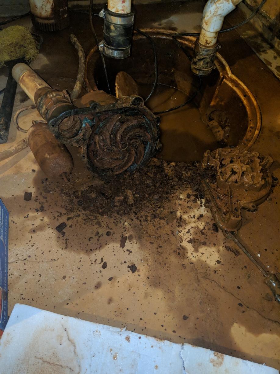 Sump Pumps Annual Maintenance with Iron Ochre in South Yarmouth, MA