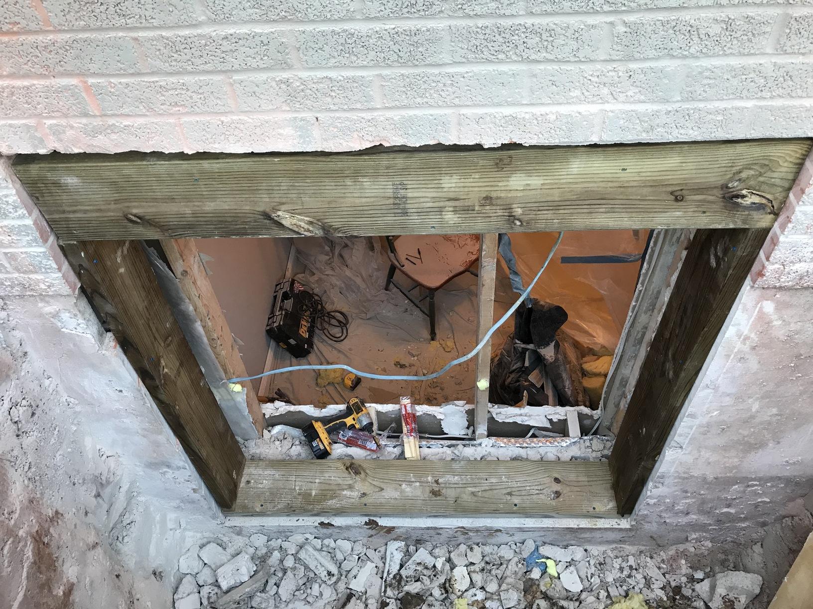 Basement Waterproofing Egress Window installation in Joppa, MD