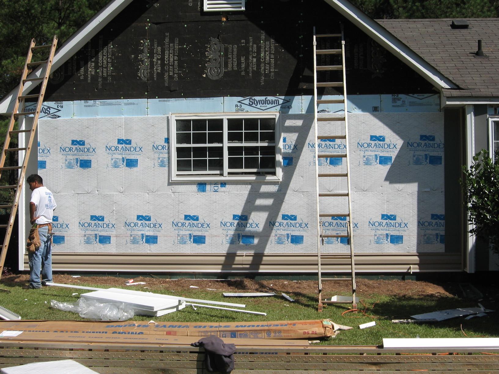 Siding Remodel Vinyl Siding. Parham Rd, Griffen Ga. Remodel Vinyl Siding Starter course