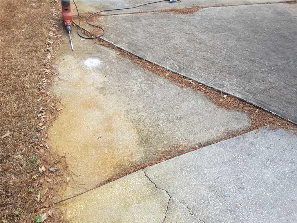 Concrete Repair Cracked and Sinking Patio Concerns Savannah, GA