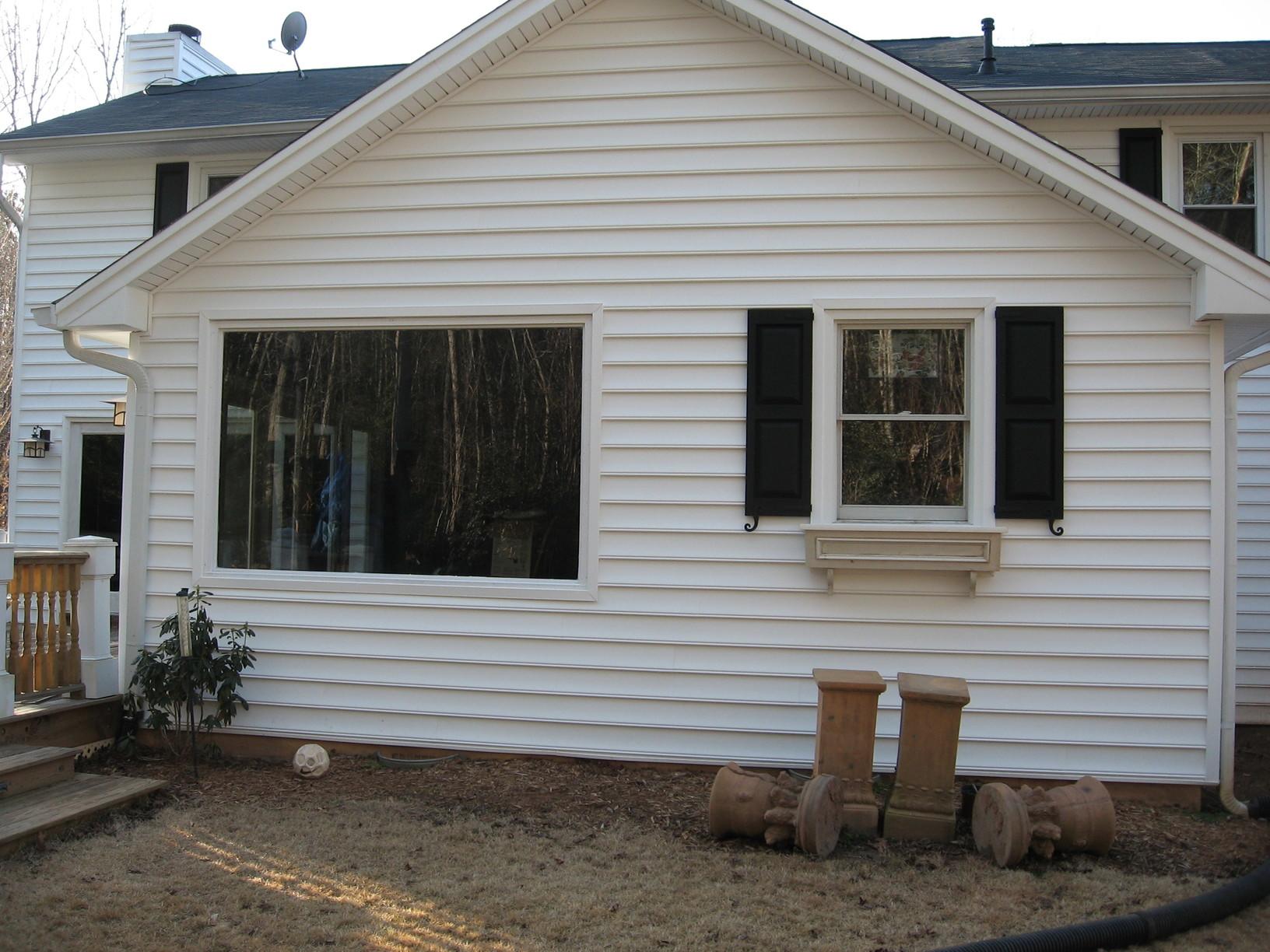 Siding Shadowood Lane Peachtree City Remodel Beaded Vinyl Siding