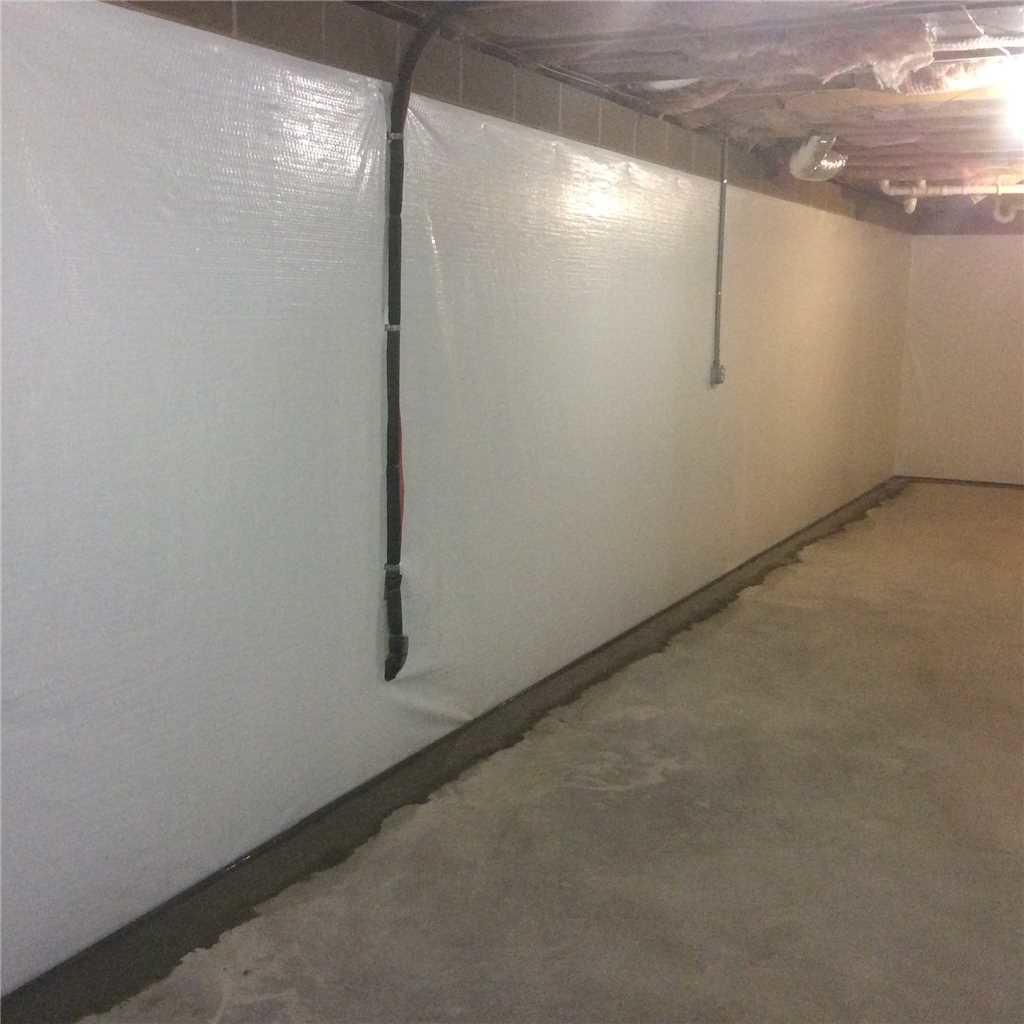 Basement Waterproofing Basement Waterproofing in Fairmont, WV Wall