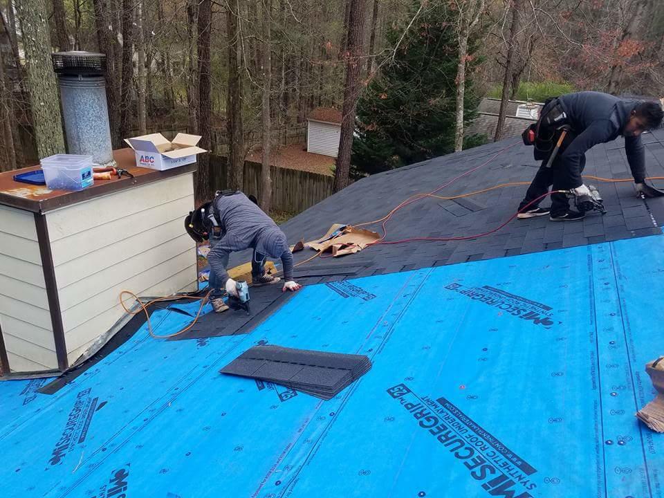 Moire Black Certainteed Xt 25 Three Tab 105 Dove Point Peachtree City Ga 105 Dove Point