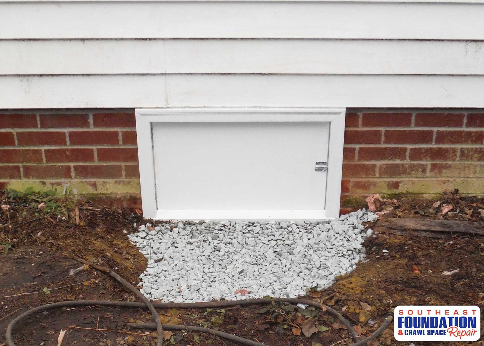 Crawl Space Repair Crawl Space Moisture Controlled with CleanSpace