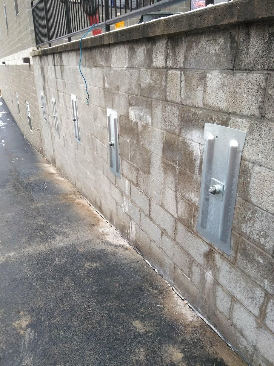 Foundation Repair Retaining Wall Repair in Bentleyville, PA Wall
