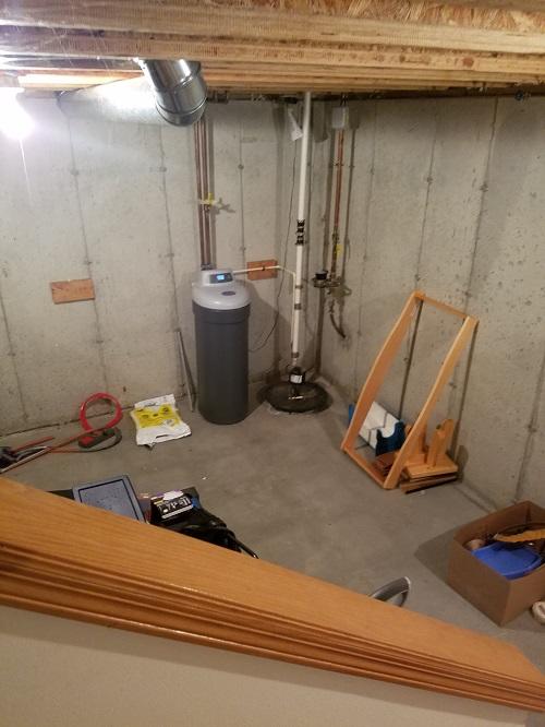 Beautiful Rec Room Addition In Waukesha Wi Old Sump Pump And Water Softener