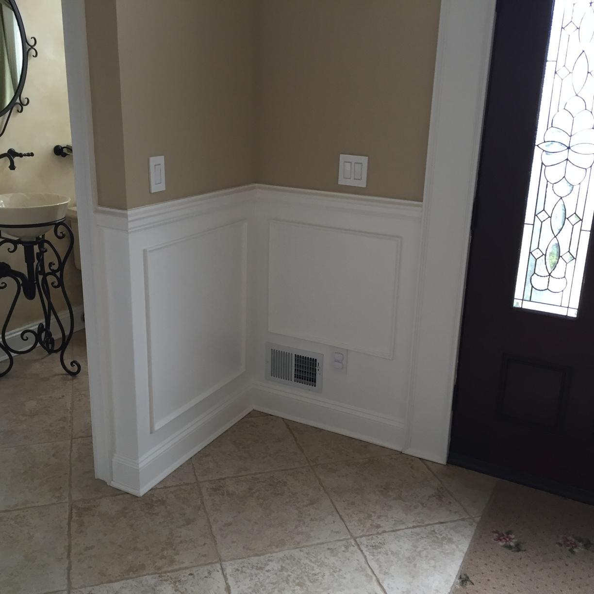 Basement Waterproofing Full Home Remodel in Kings Park, NY Molding