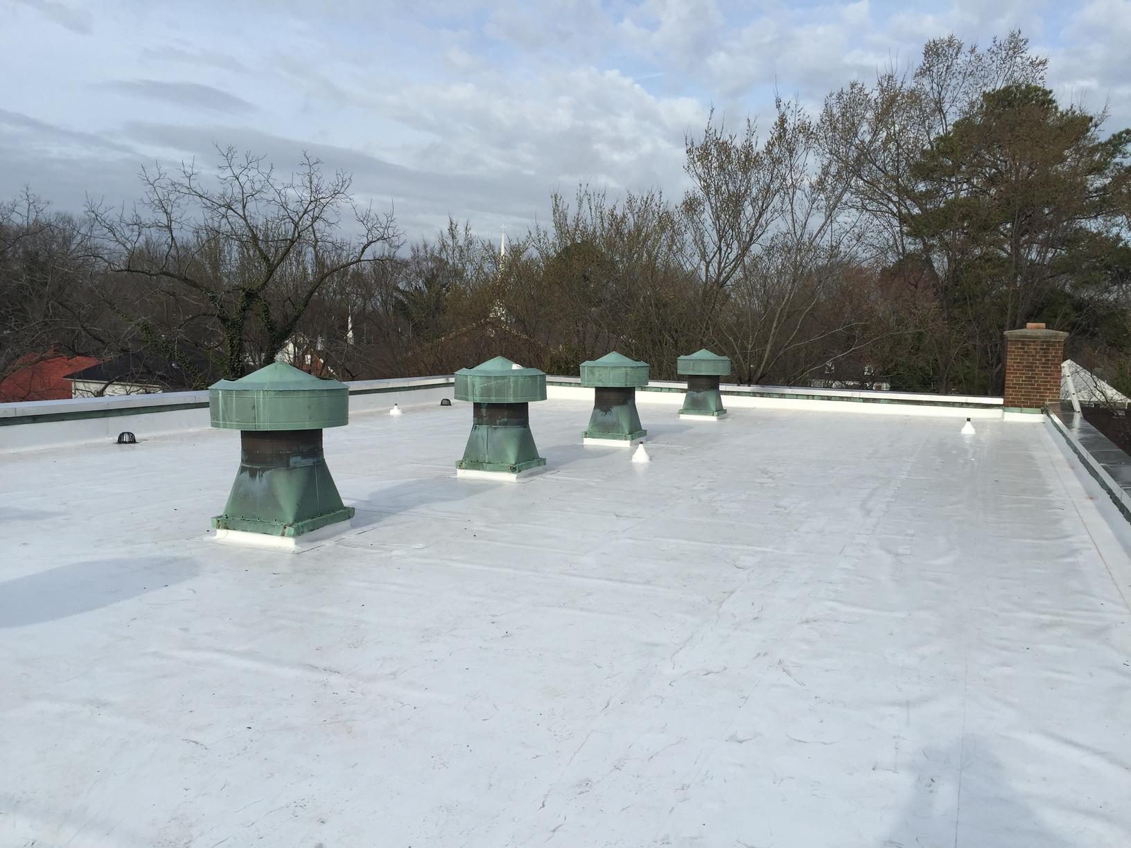 Roof Replacement Commercial TPO Roof in Norfolk, VA
