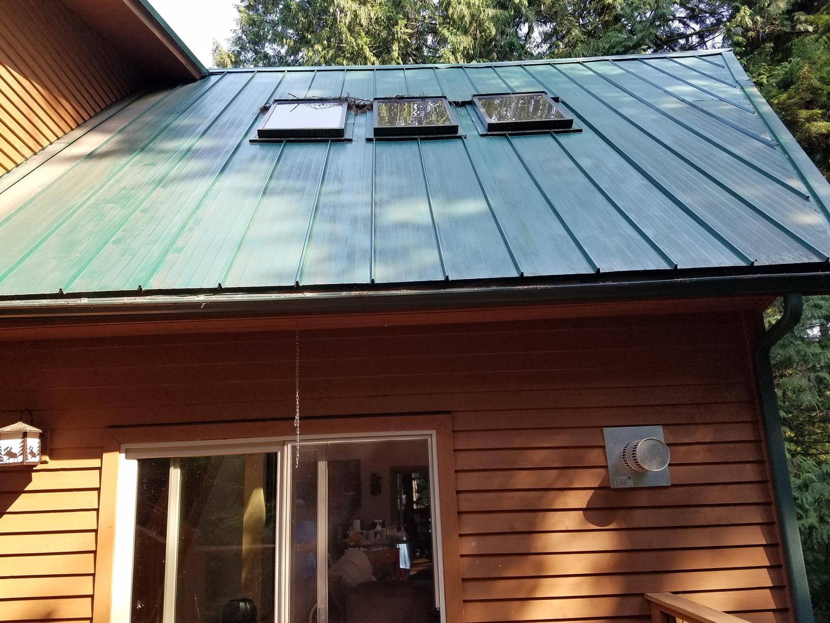 Gutter Installation Hidden Gem In The Woods Has A Love Hate Relationship With The Beautiful Evergreens Surrounding It Metal Roof In Bellingham Wa Needs Gutters