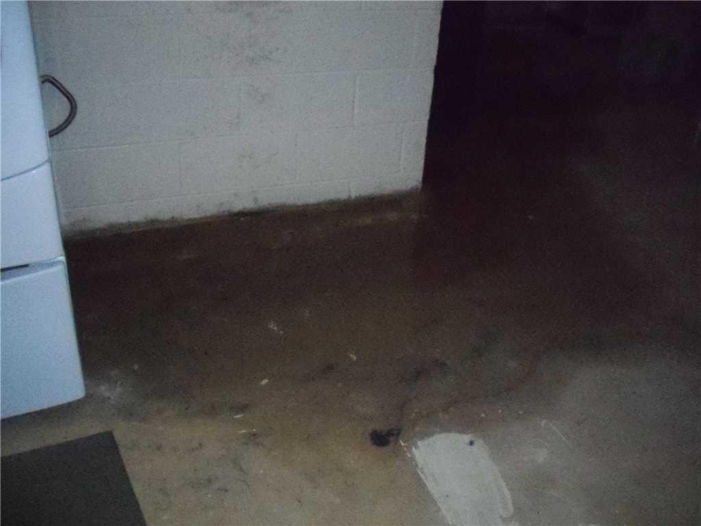 Lawrenceville Basement Waterproofed Water Stains in Basement