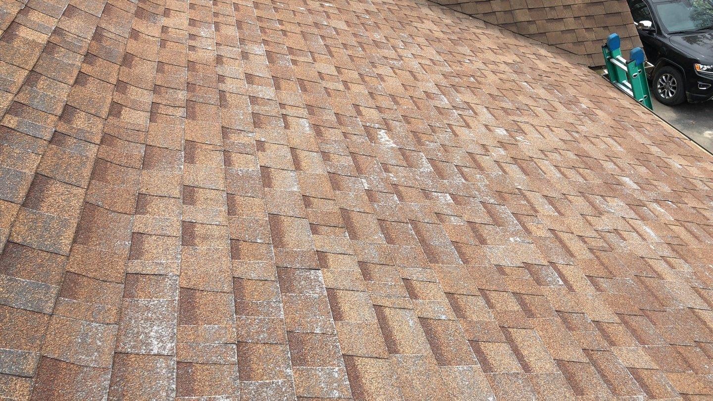 Roof Replacement Shingle Delamination in Pecatonica, IL Before Photo