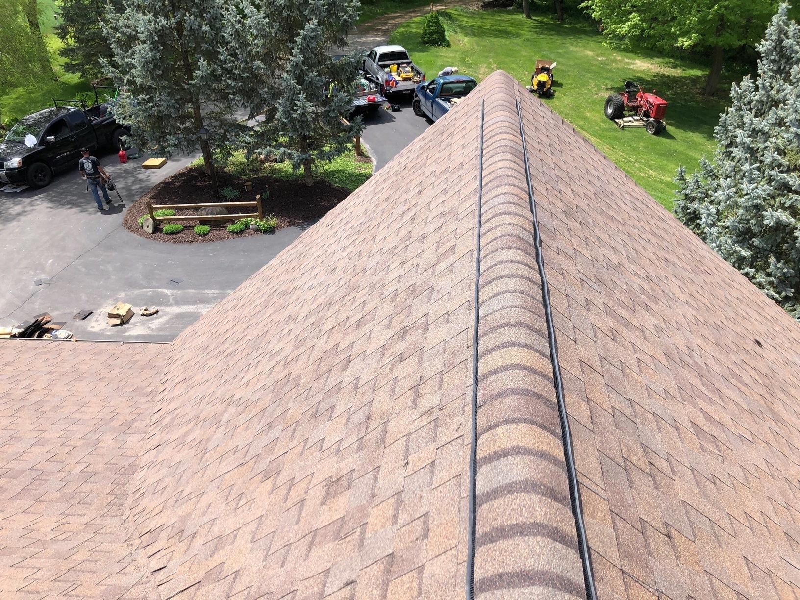 Roof Replacement Shingle Delamination in Pecatonica, IL After Photo