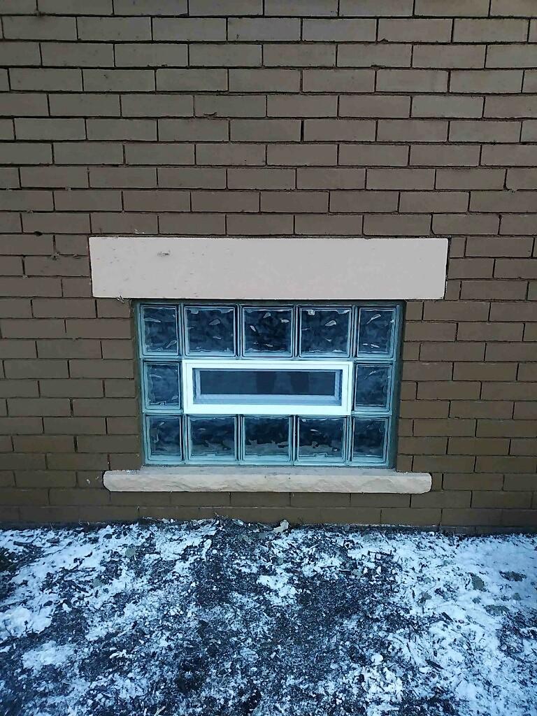Glass Block Pro Vented Window Installation in Beaver Falls, PA