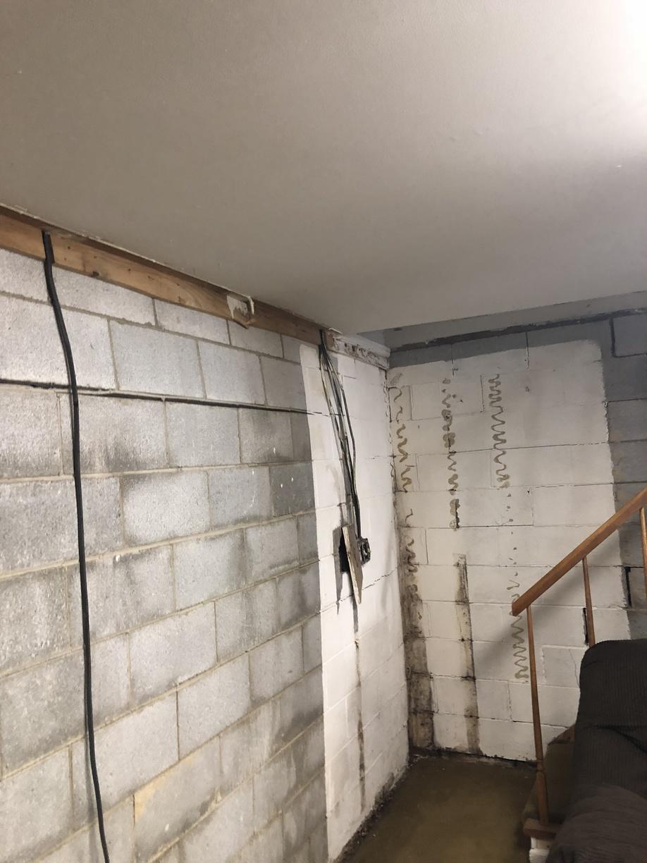 Foundation Repair Foundation Saved in Hendersonville TN Bowing Walls