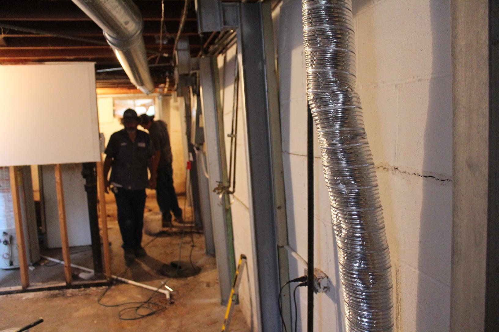 Foundation Repair Fixing bowing wall in Urbandale, IA Foundation Repair Fixing bowing wall in Urbandale, IA