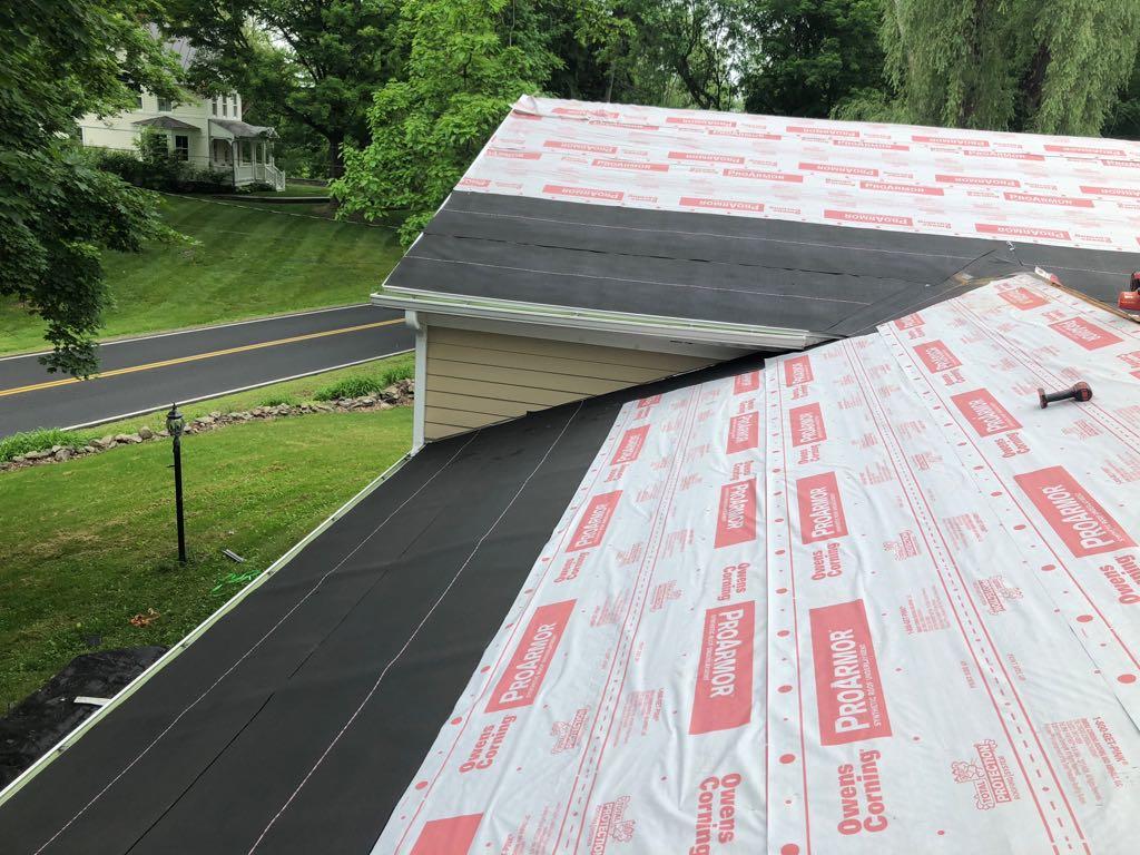 Roof Replacement Roofing Components Ice And Water Shield Plus Underlayment