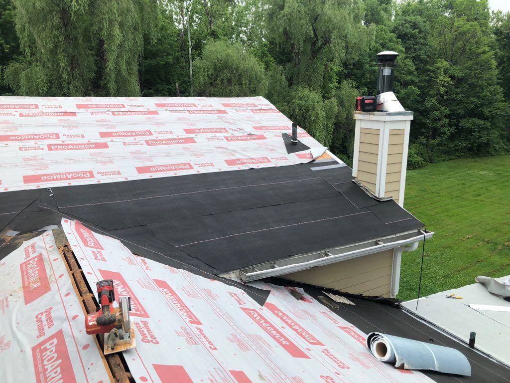 Roofing Components Ridge Vents and Underlayment