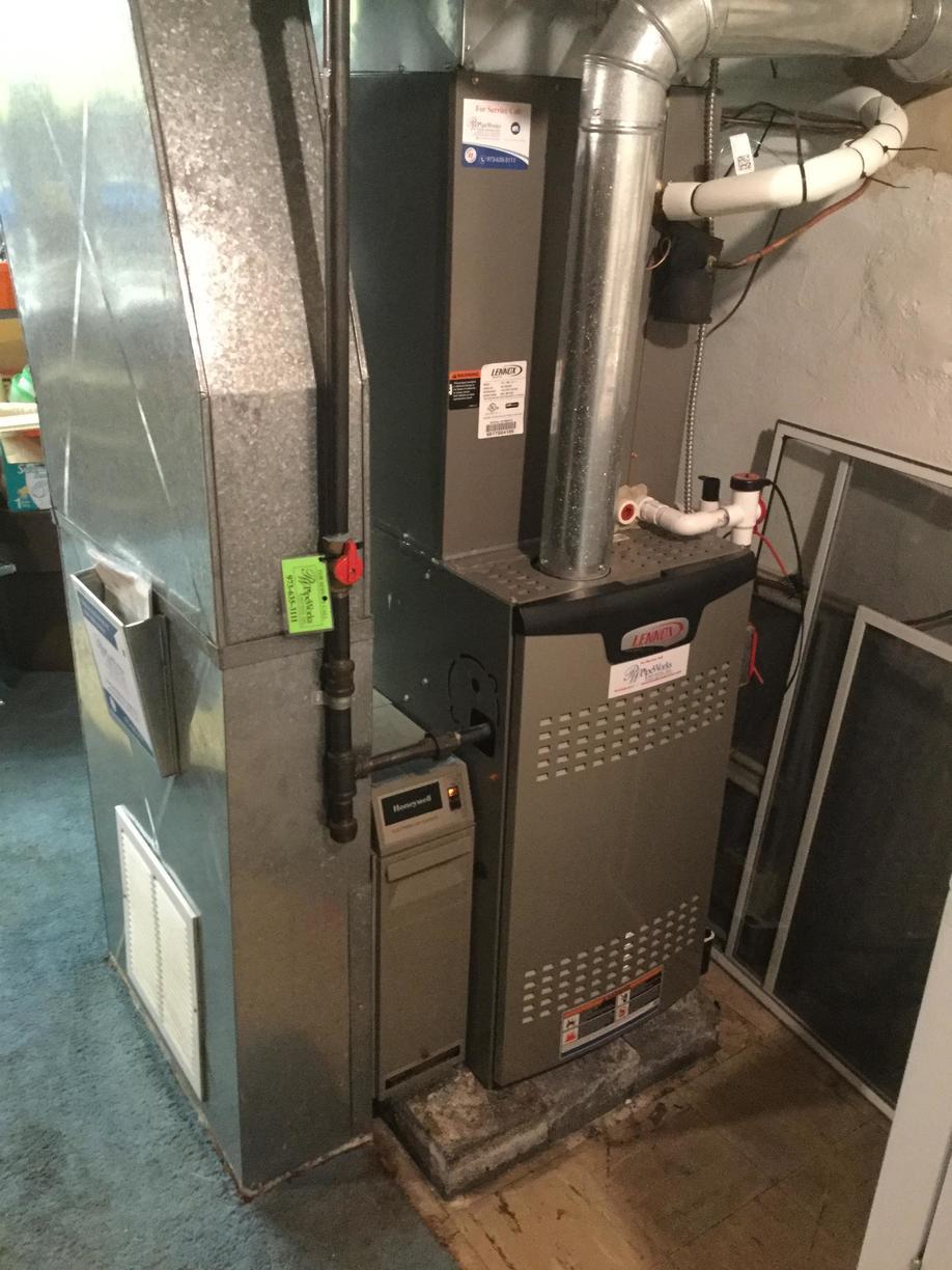Pipe Works Services Inc Air Conditioning Lennox Ac Unit Installation In Madison Nj