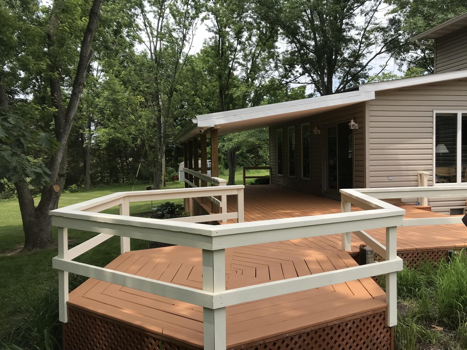 Deck Coating Applied in Gettysburg, PA - Deck Painted in Gettysburg, PA
