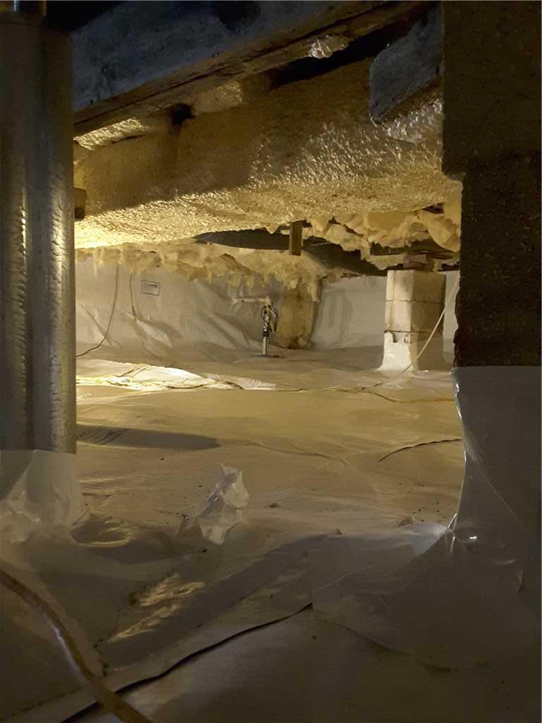 crawl joists encapsulation