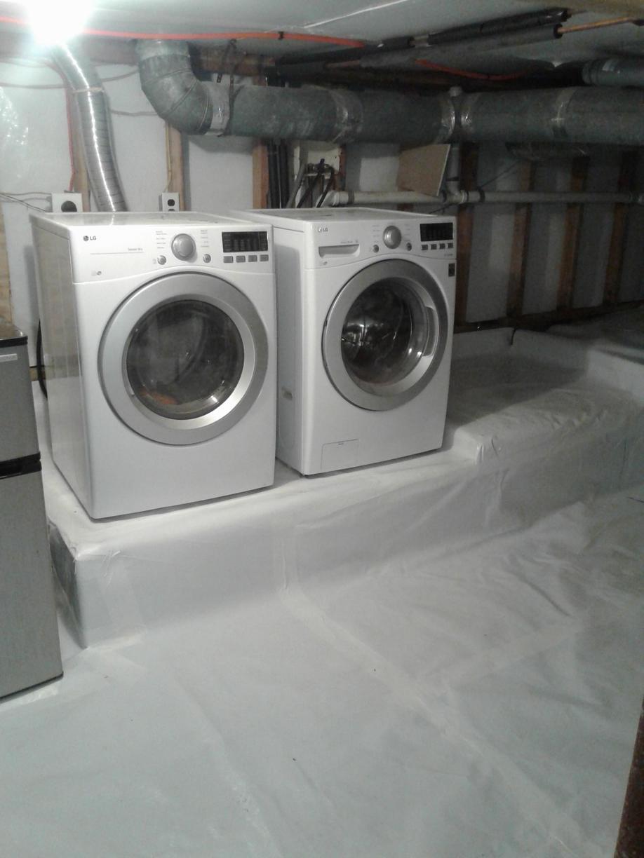 Basement Waterproofing Basement Waterproofing in Plainview NY Tarp