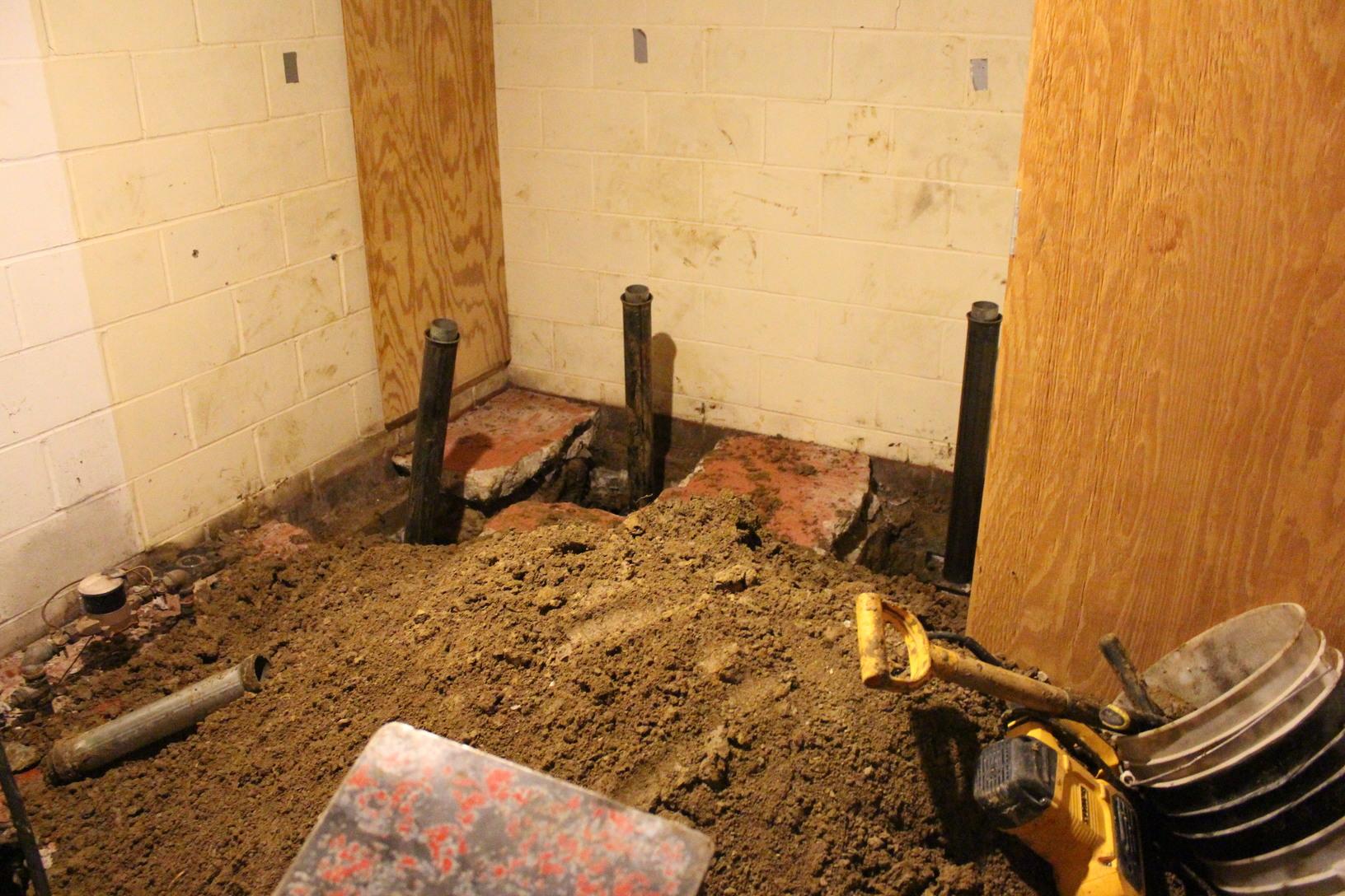 Foundation Repair Des Moines Foundation Piering Job All around the