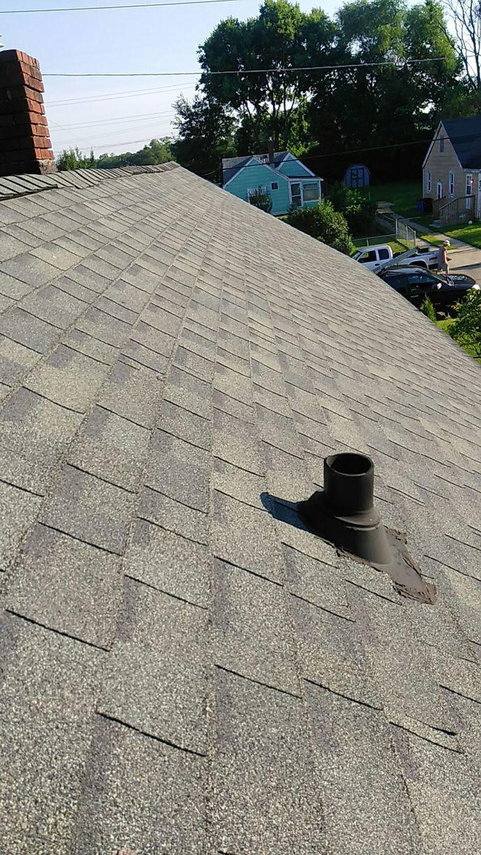 Roof Replacement Asphalt Shingle Roof & Siding Installation in
