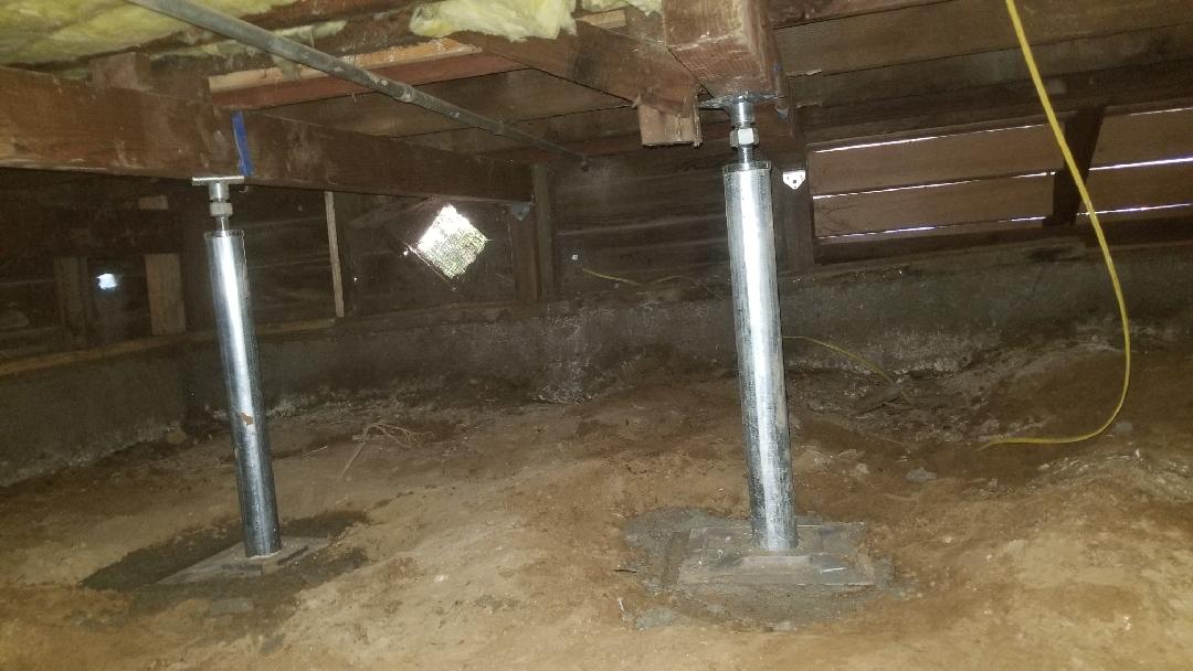 Foundation Repair Smart Jacks Installed in Sacramento Smart Jacks