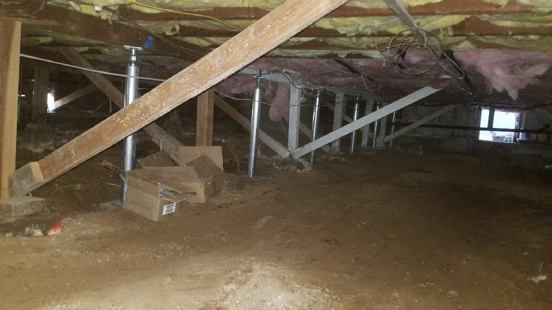 Foundation Repair Smart Jacks Installed in Sacramento Smart Jacks