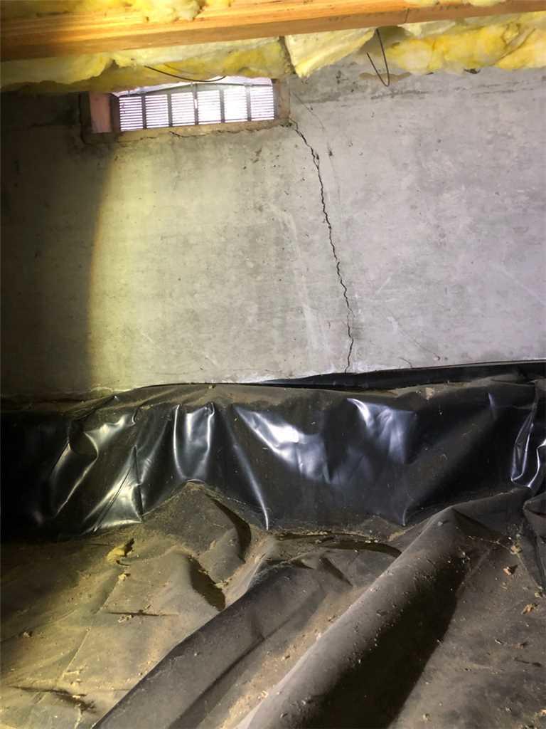 Foundation Repair Vertical Hairline Cracks Fixed in Boise, ID