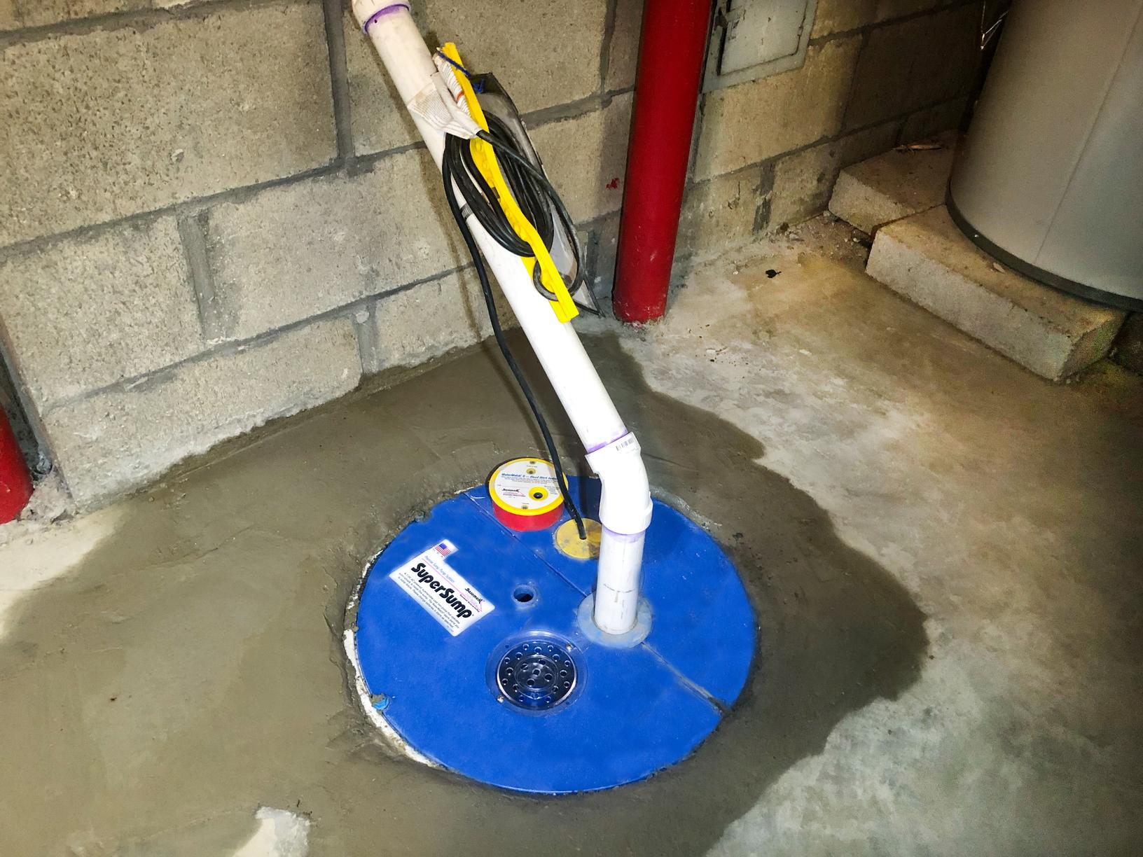 Basement Waterproofing Matt Clark's Northern Basement Systems stopping water in Montpelier, VT