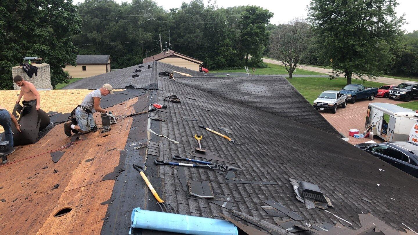 Roof Replacement Roof Replacement in South Beloit, IL Shingle Roof Removal
