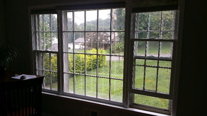 Replacement Windows Marvin Infinity Sliding Patio Door And Double Hung Slider And Picture Window With Sdls And Tempered Obscure Design Installation In Rockaway Nj Replacing Old Wood Windows With Broken