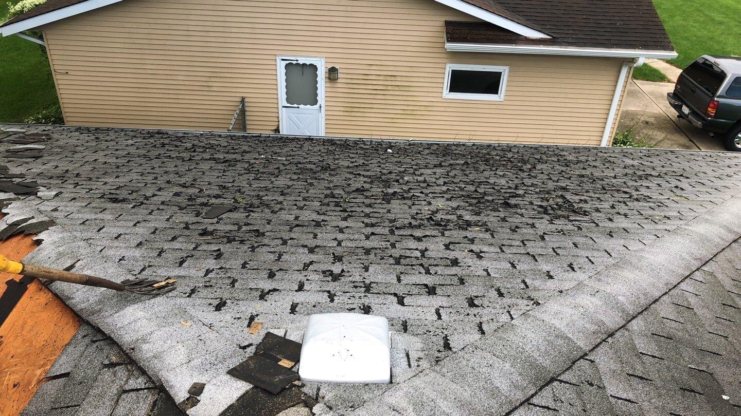Roof Replacement Asphalt Shingle Roof Replacement in Janesville, WI