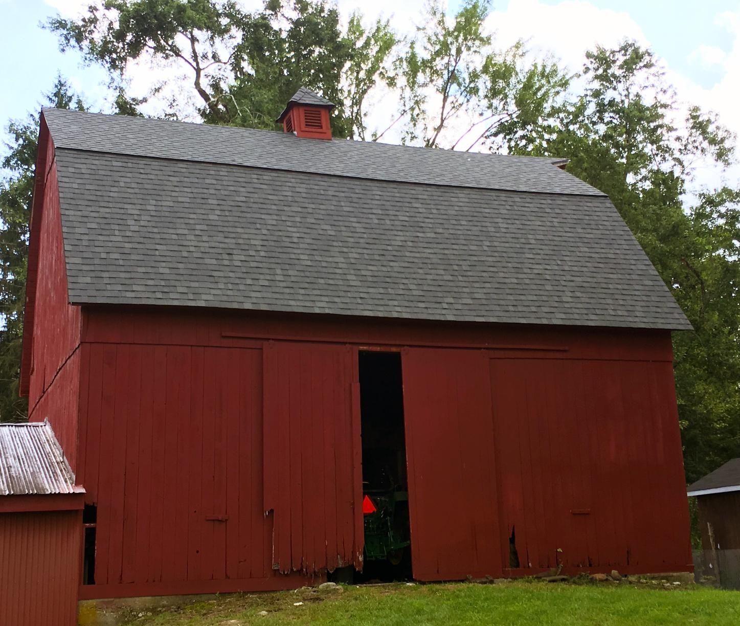 Klaus Larsen LLC Barn Roof Replacement in Canterbury, Connecticut