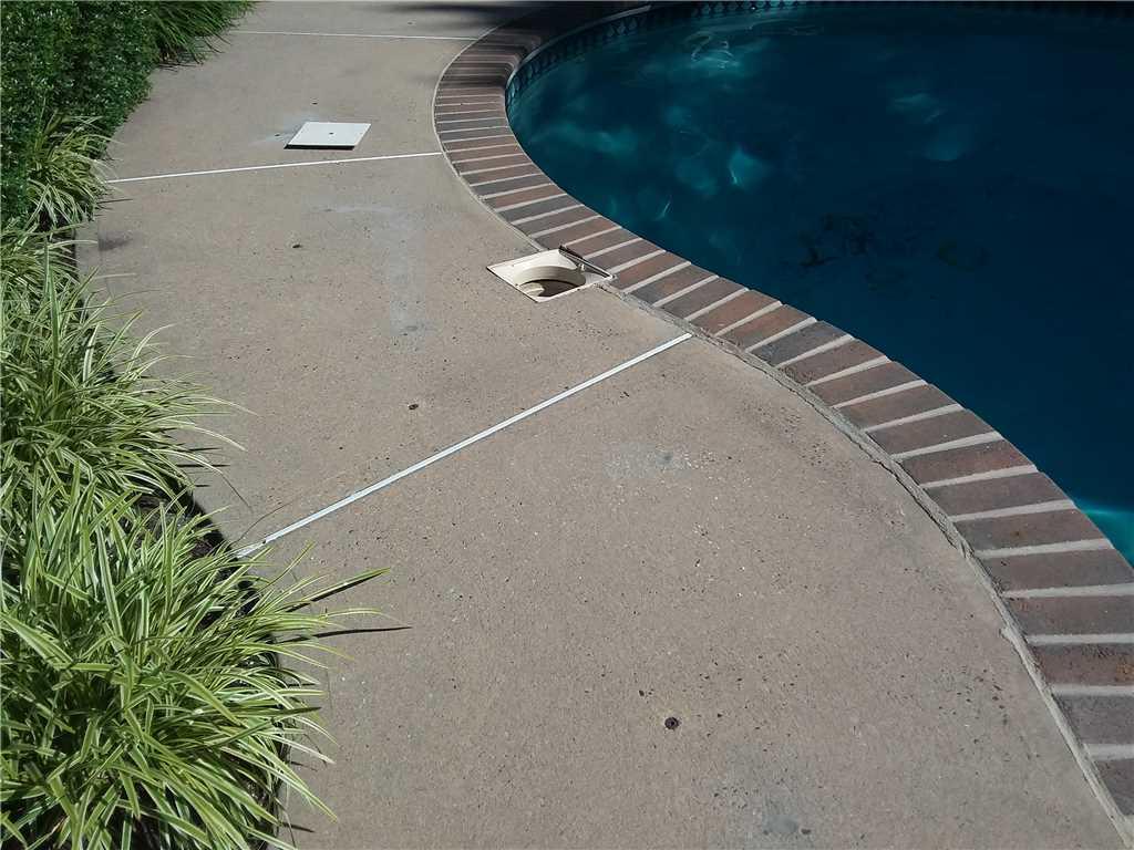 Concrete Lifting and Leveling Pool Deck Raised in