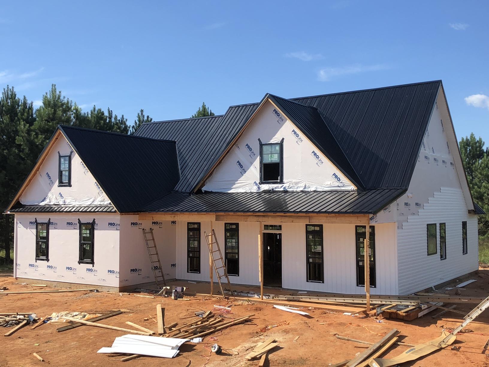 Siding Board and Baton Vinyl siding New Construction