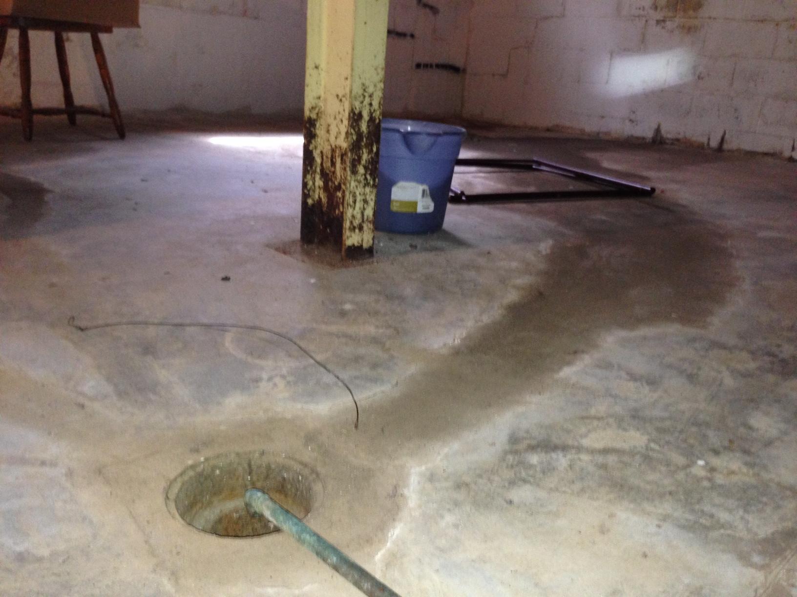 Basement Waterproofing Edwardsville Basement Leaks Everywhere Floor Drain Yes Sump Pump No