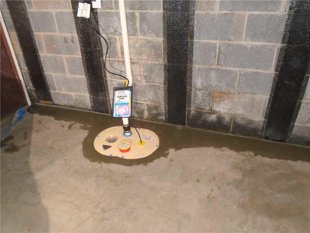 Basement Waterproofing Water Soaking Through Cracking Asheville, NC