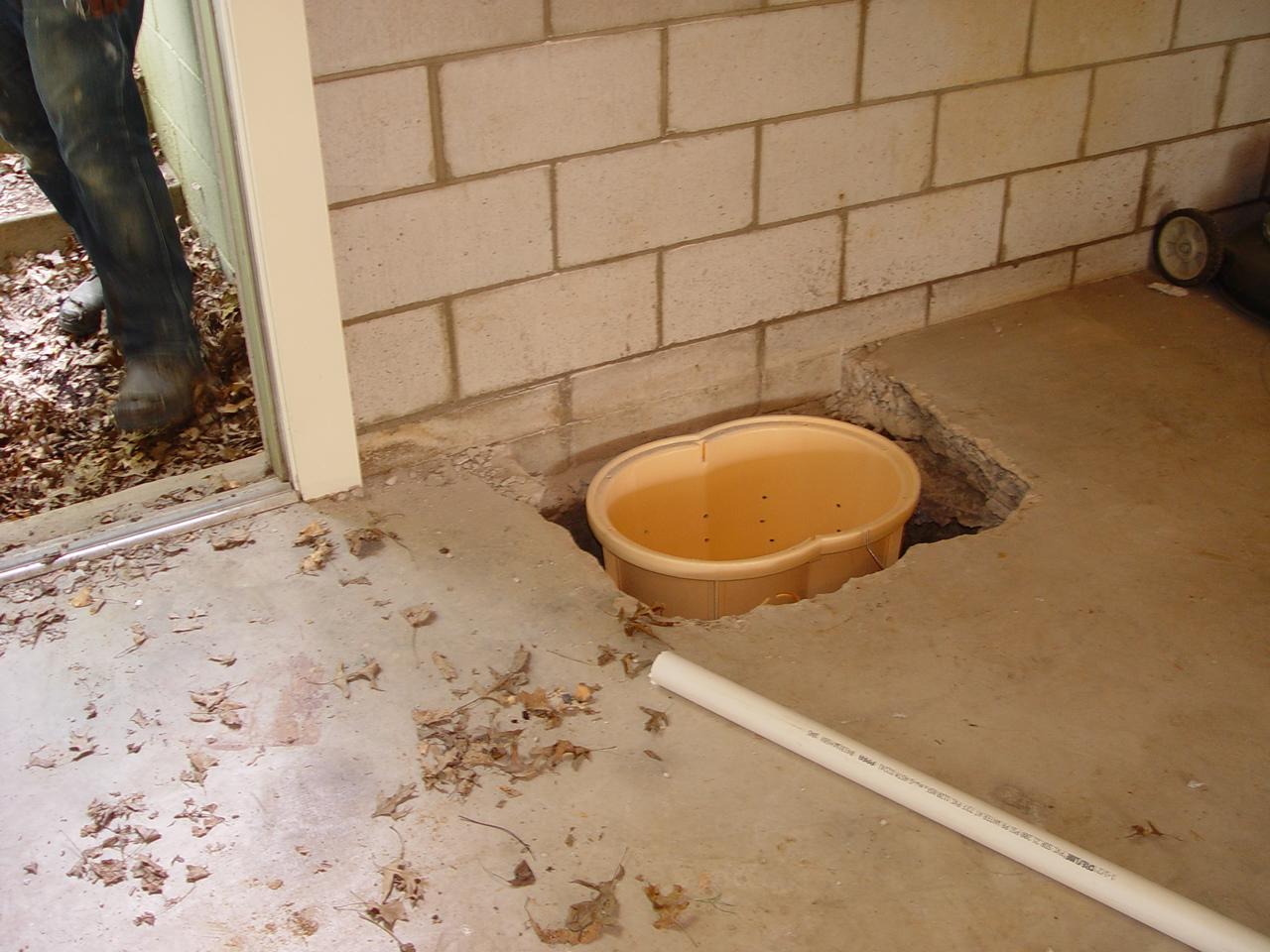 Basement Waterproofing Basement Waterproofing Sump Pump Location